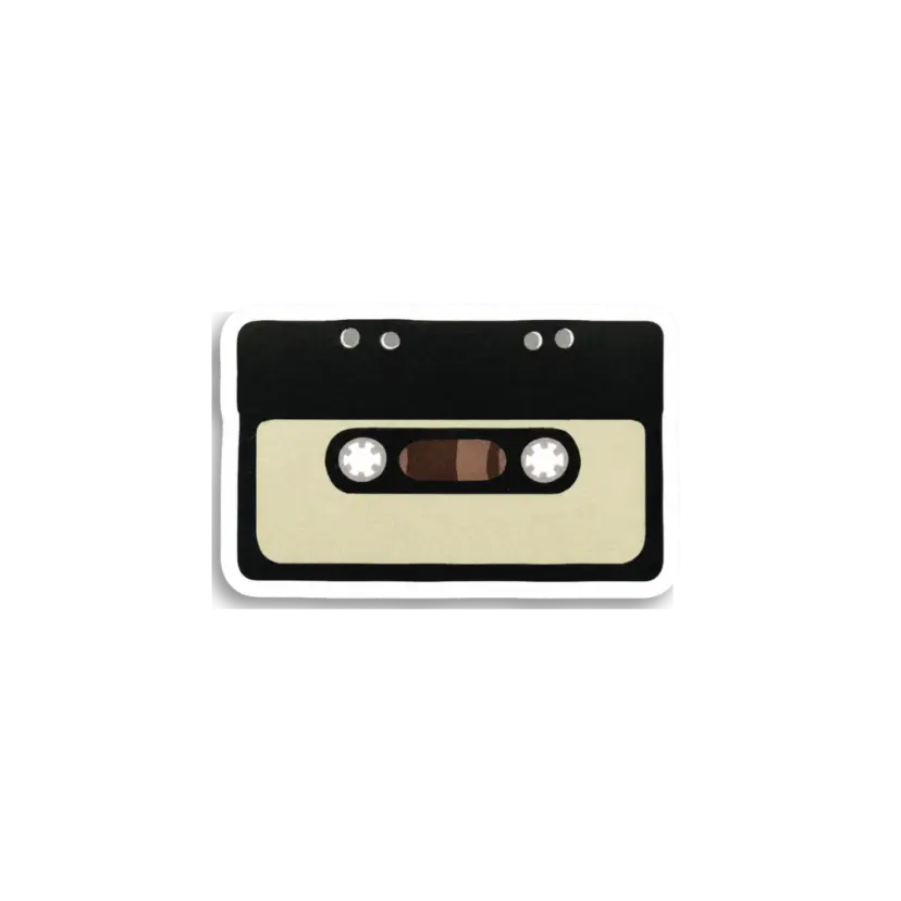 Retro Cassette Sticker