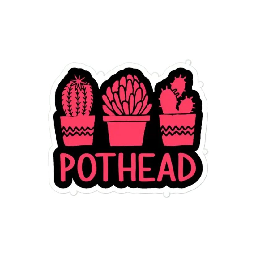 Pothead Sticker
