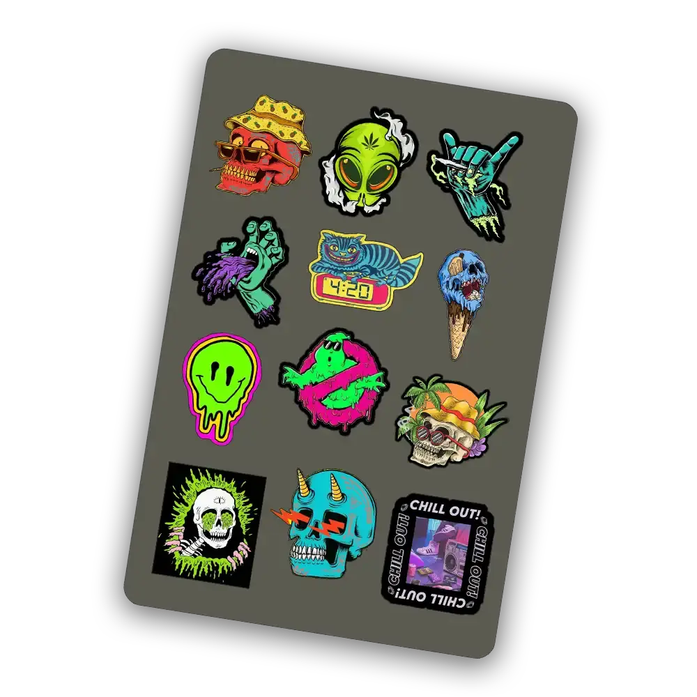 Trippy  - Mini Sticker Sheet