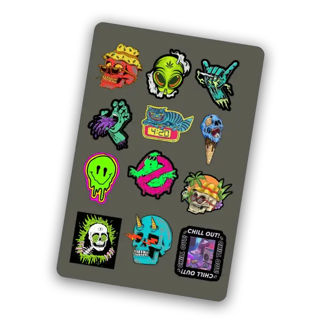 Trippy  - Mini Sticker Sheet