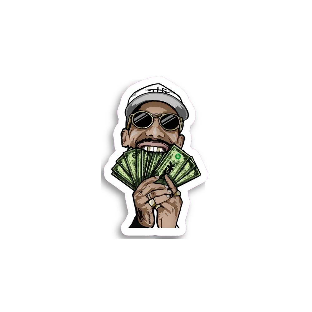 Money Character Variant 3 Sticker