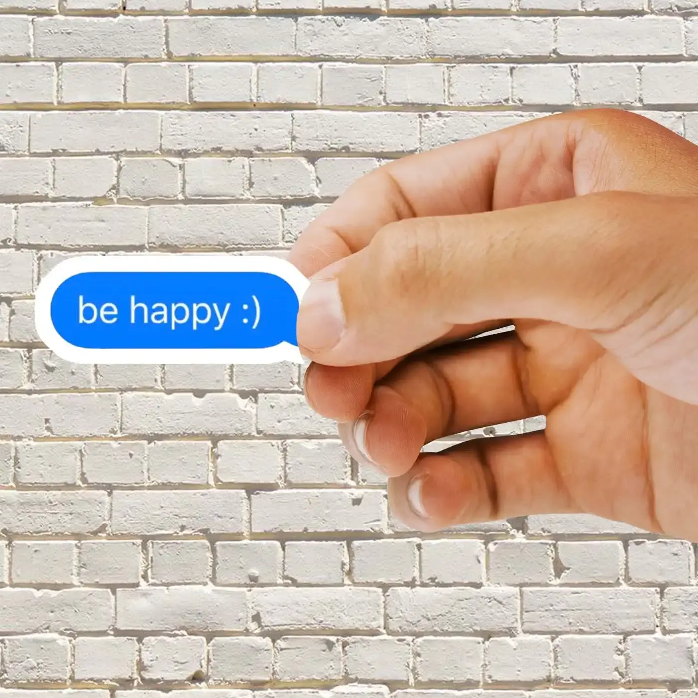 Be Happy Sticker