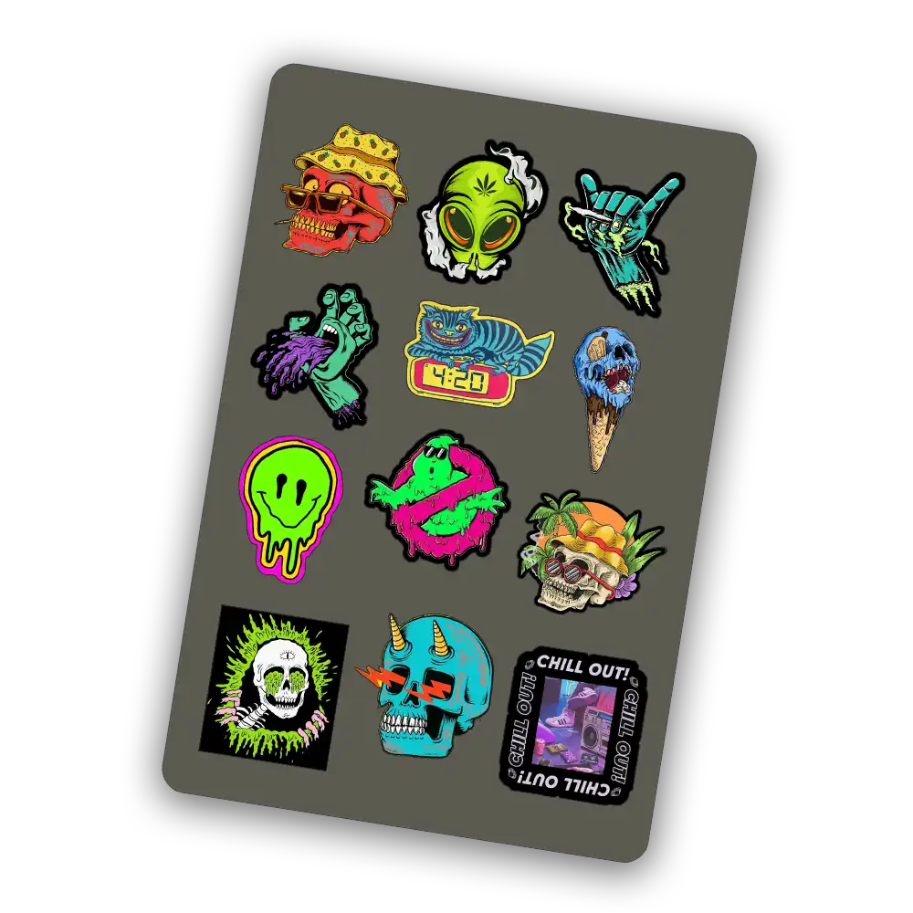 Trippy  - Mini Sticker Sheet