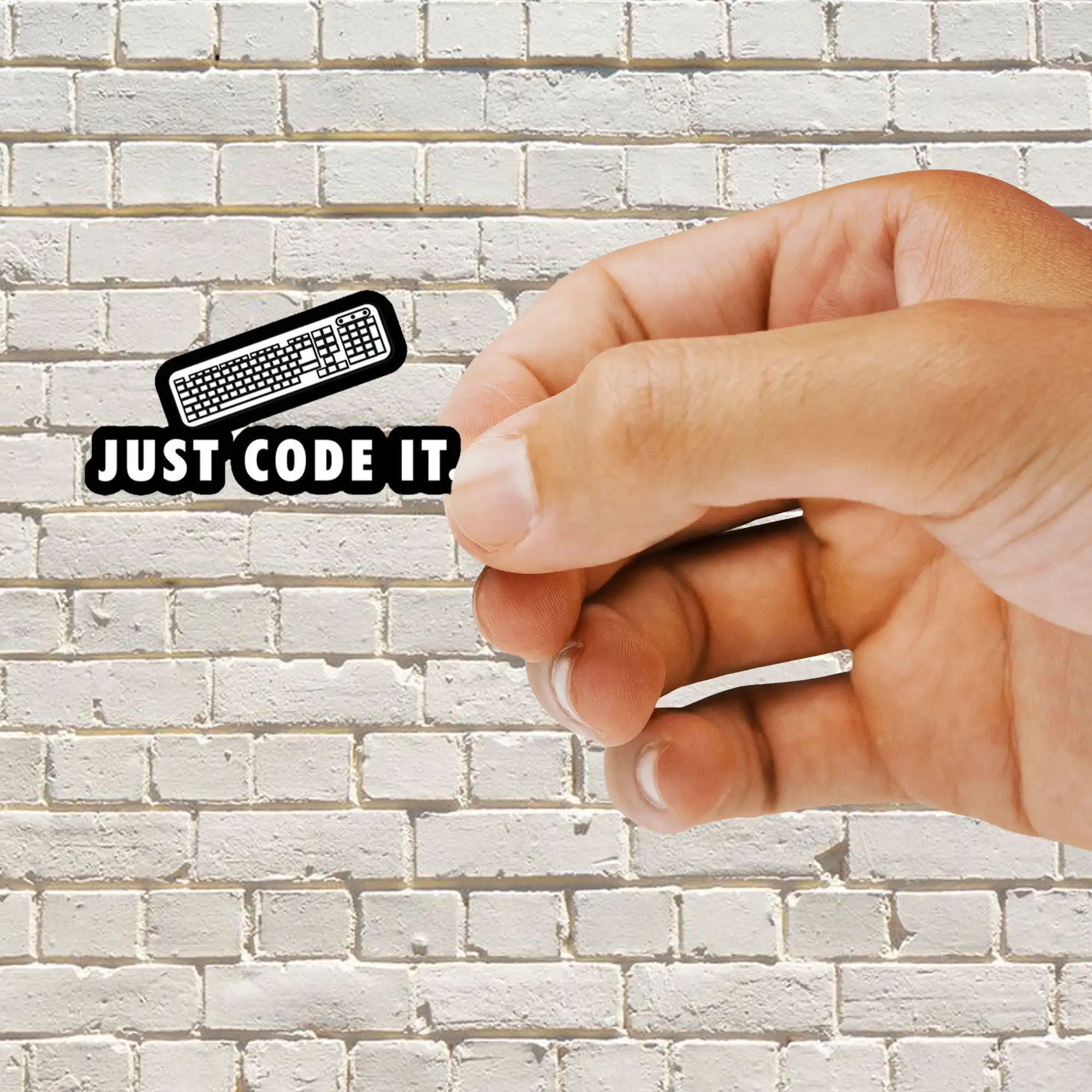Just Code Sticker