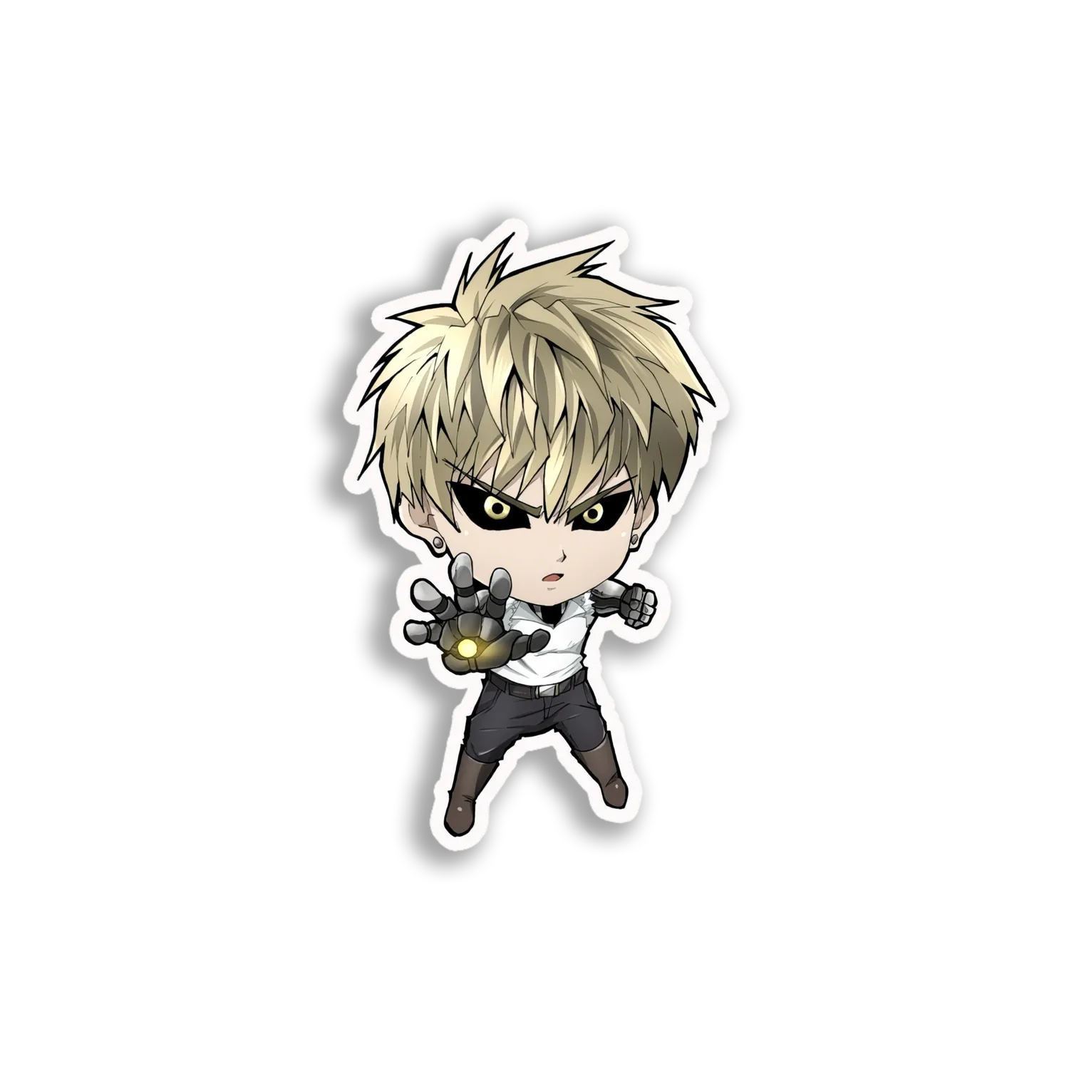 Genos Chibi Art Sticker