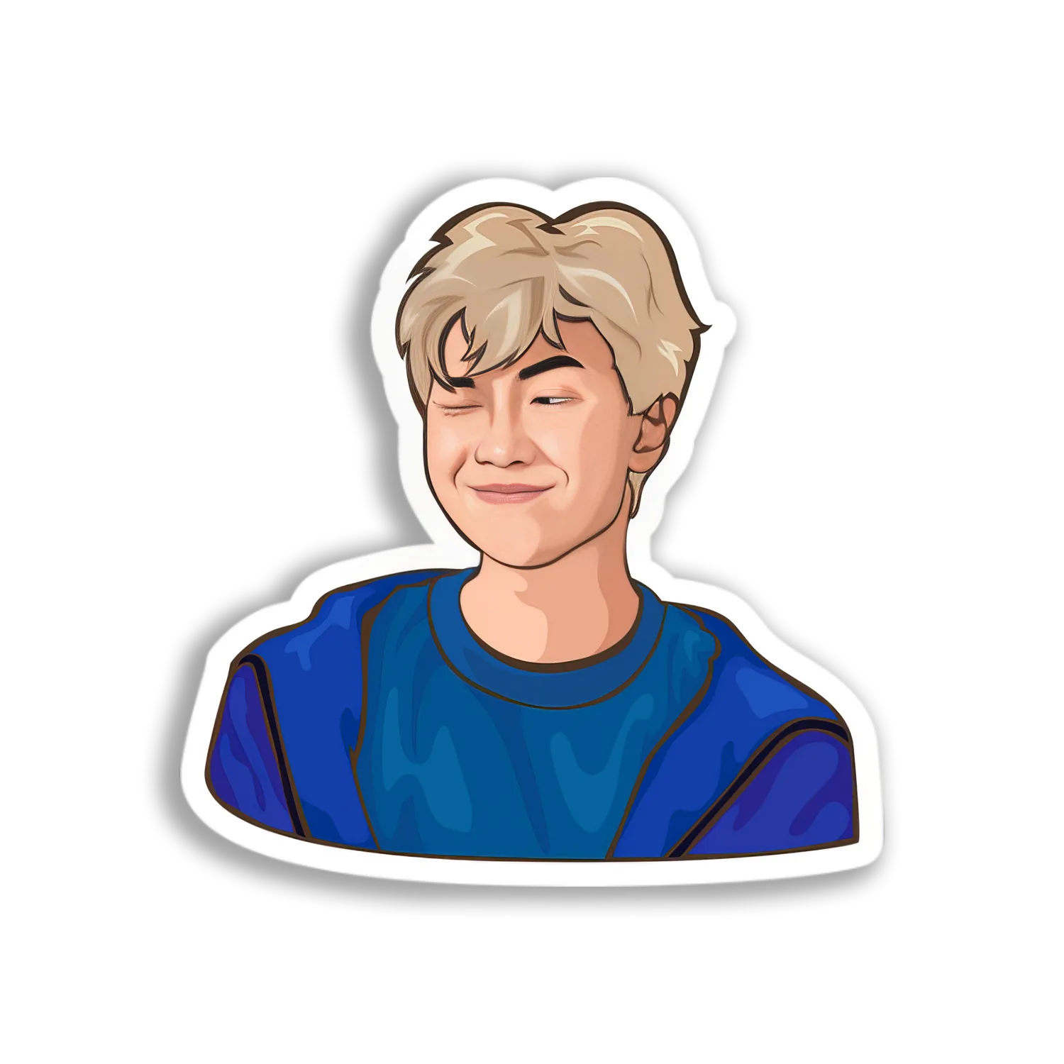 RM Winking Sticker