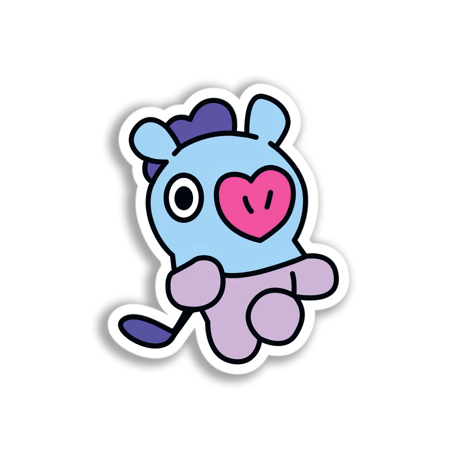 Adorable BT21 Van Sticker