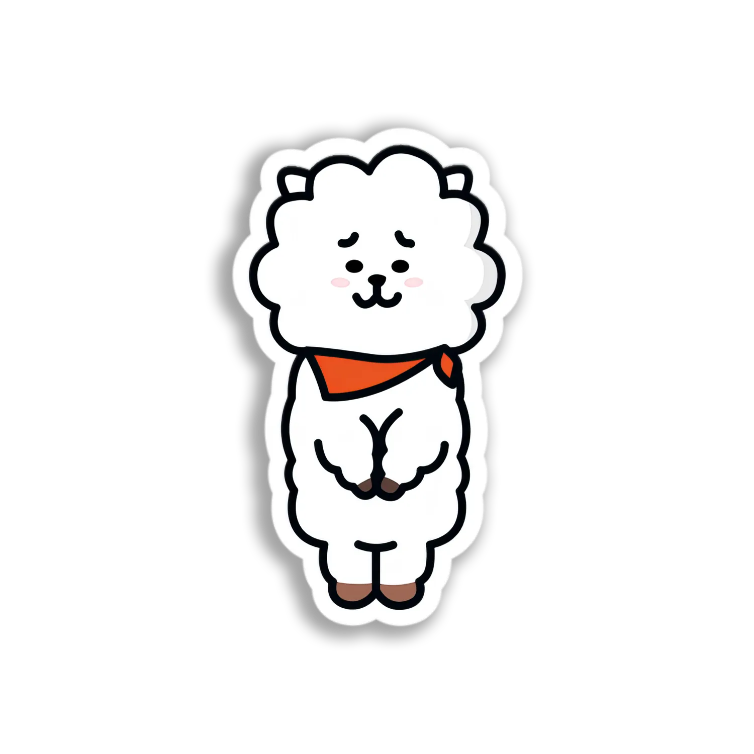 Adorable BT21 Van Sticker