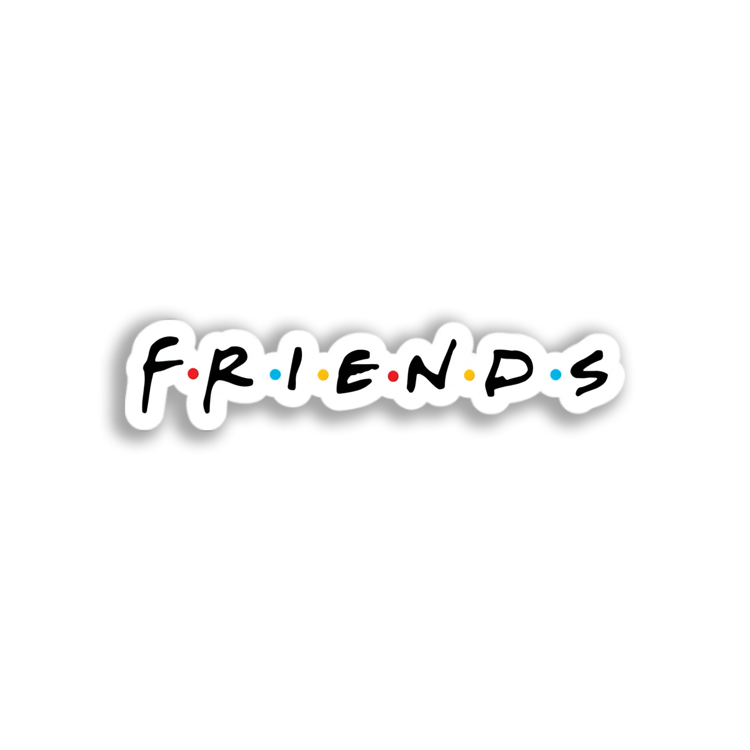 Friends Logo Sticker