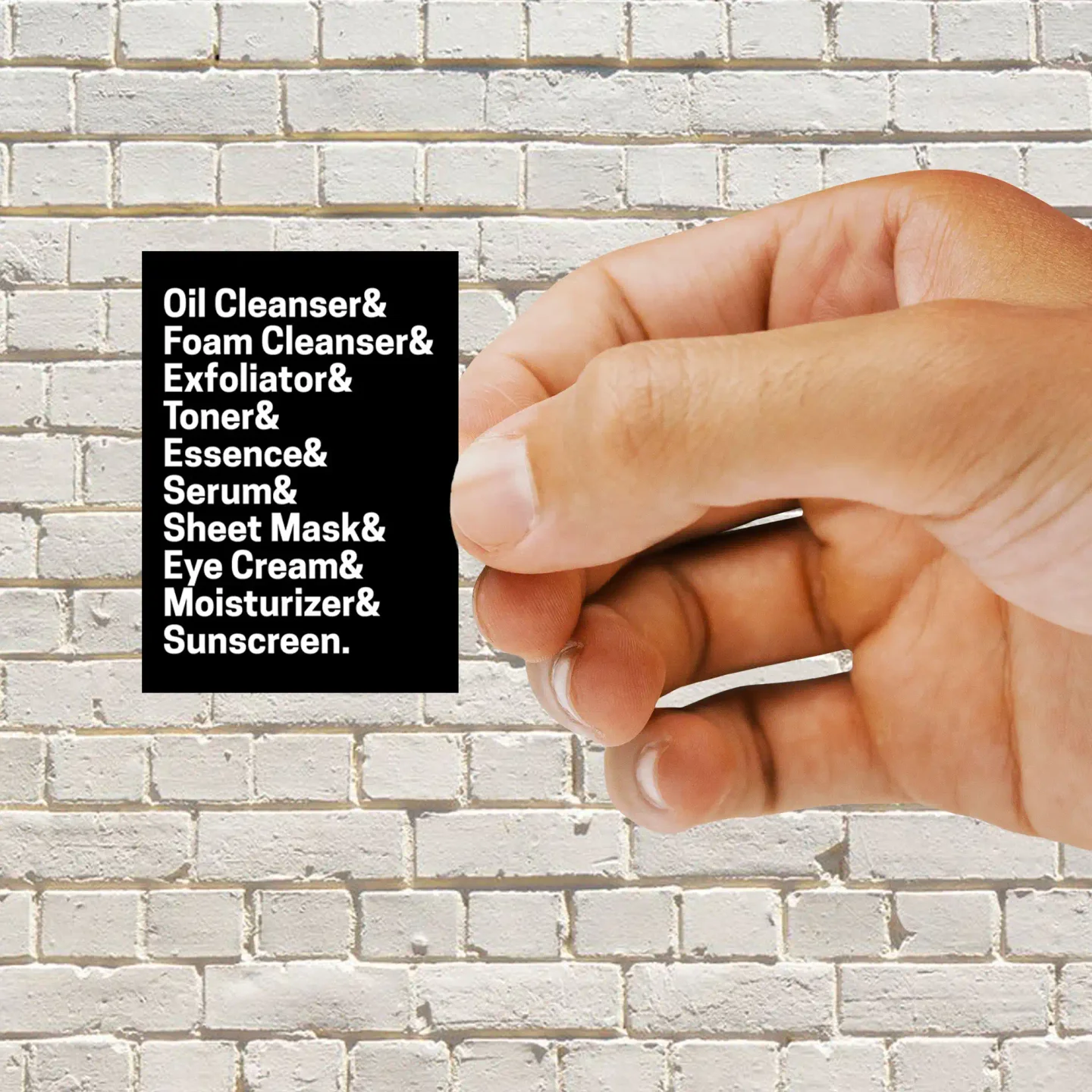 Step Korean Skincare  Sticker
