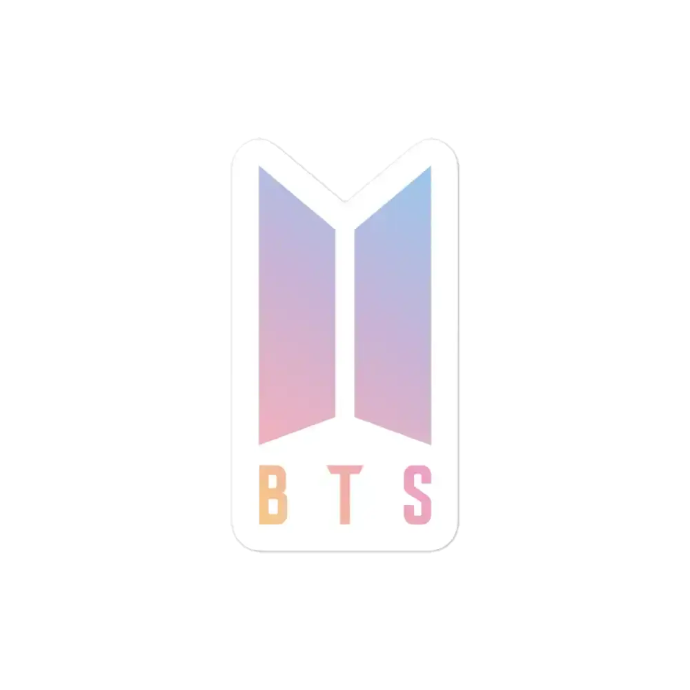K-Pop BTS Logo Sticker