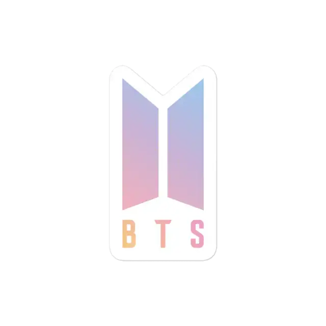 K-Pop BTS Logo Sticker