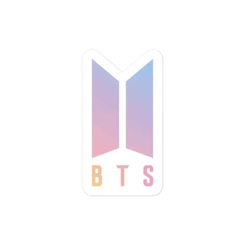 K-Pop BTS Logo Sticker