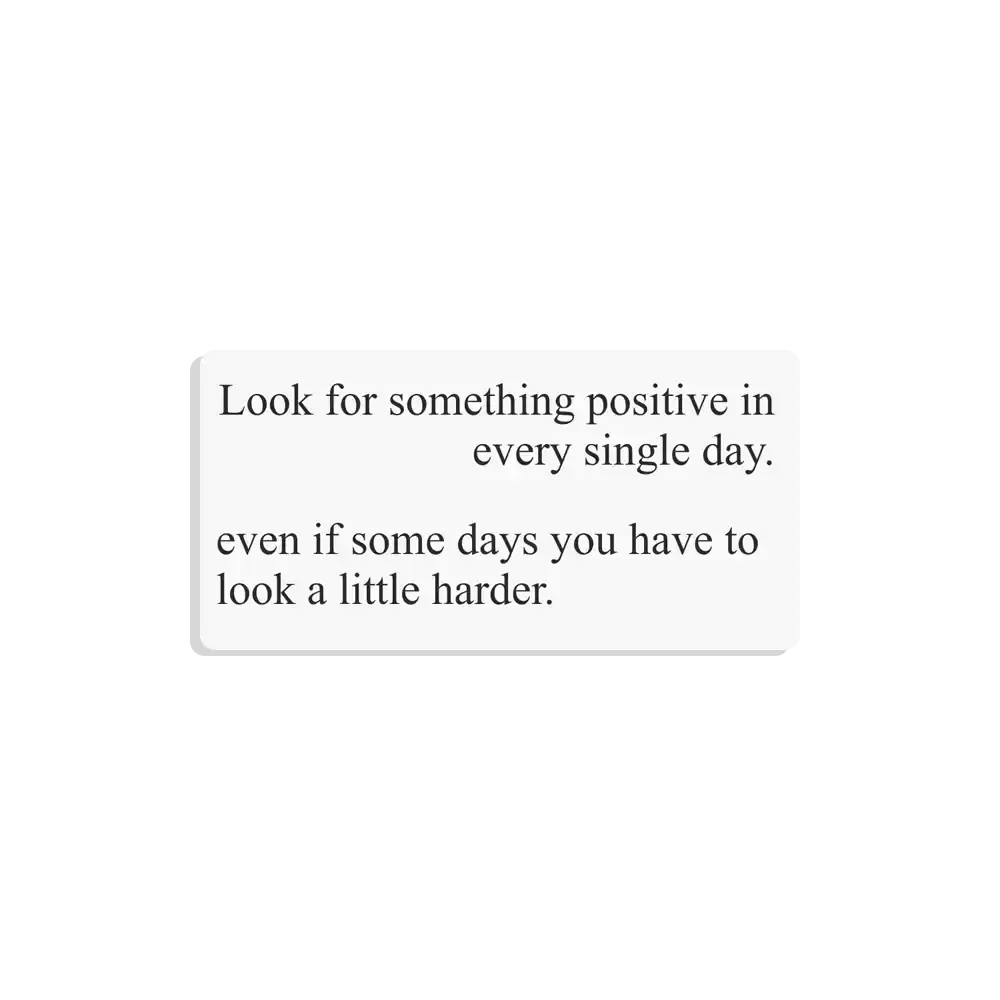 Live for Something Positive Sticker