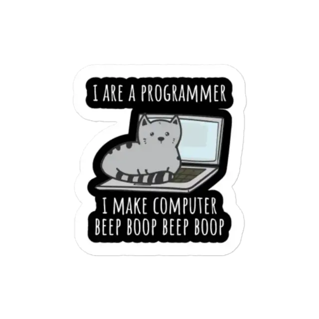 Programmer Sticker