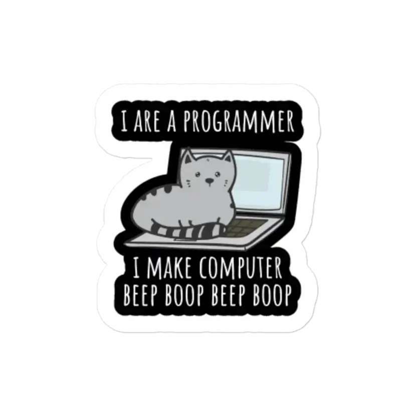 Programmer Sticker