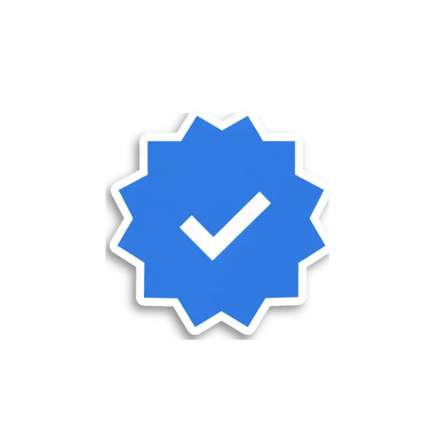 Verified Badge Sticker