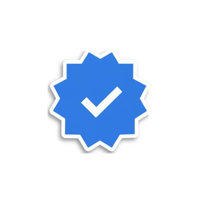Verified Badge Sticker