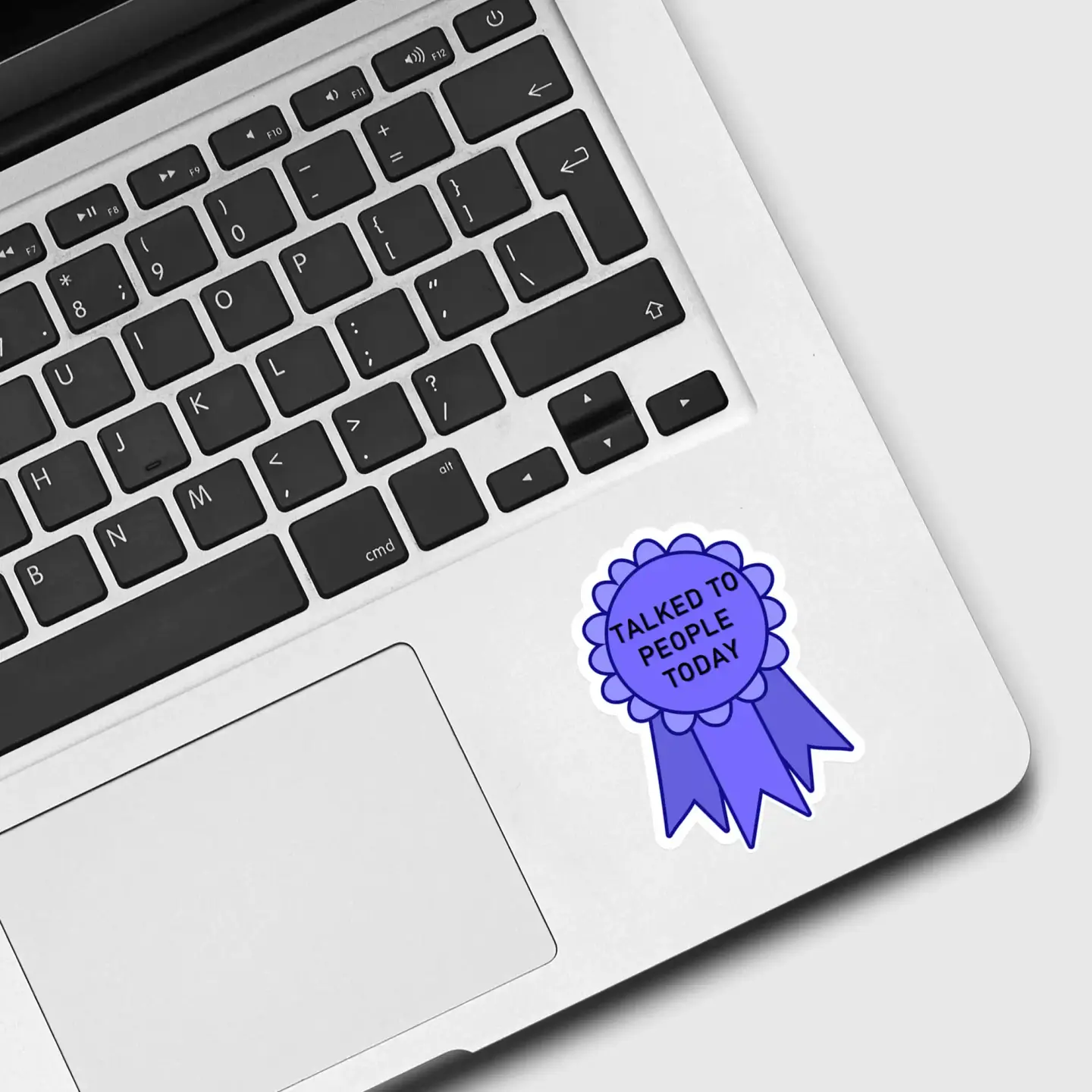 Award Badge Talked to People Today Sticker