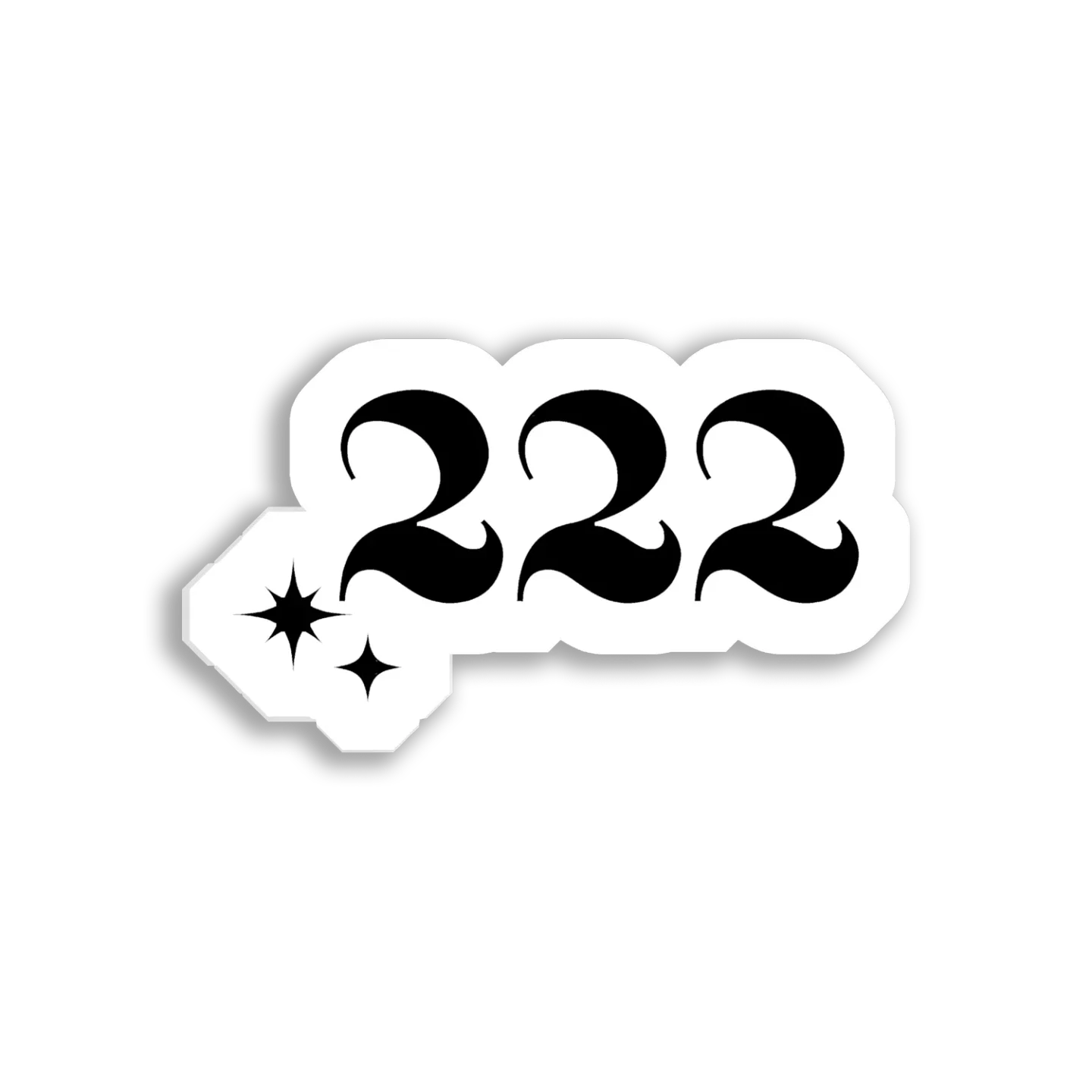 Angel Number 222 Sticker