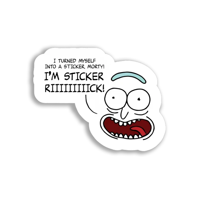 I'm Sticker Rick! Sticker