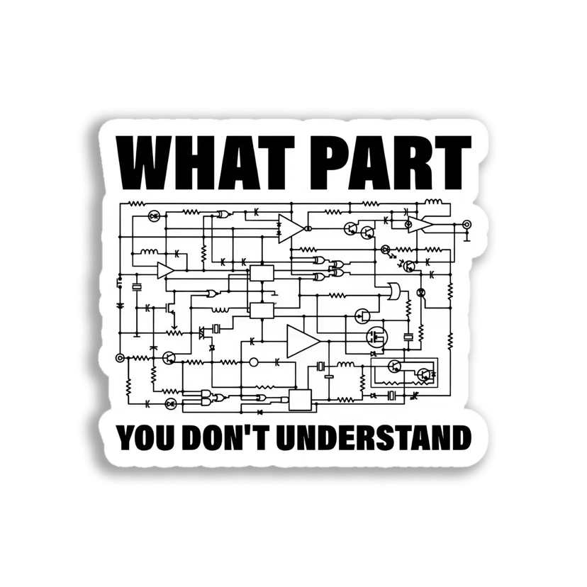 What part you don't understand Gates Sticker