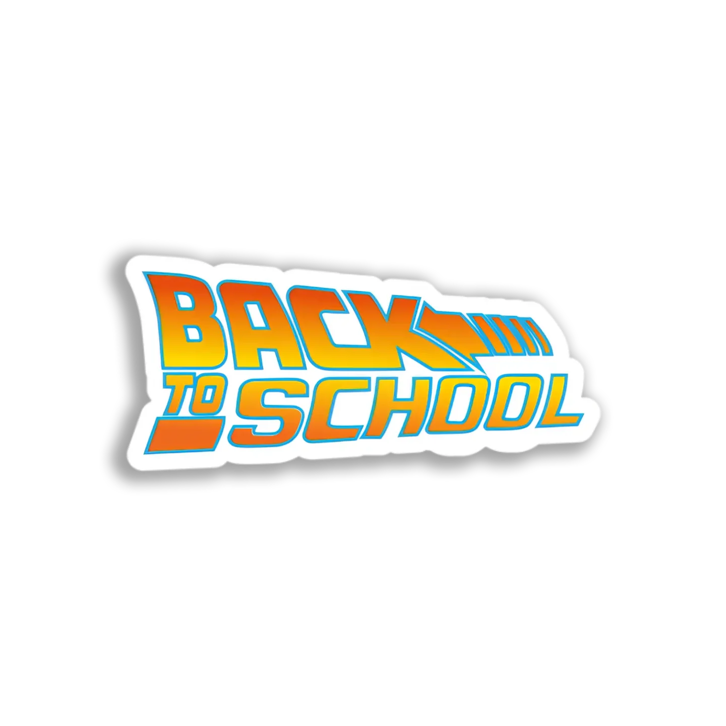 Back to School Banner Sticker