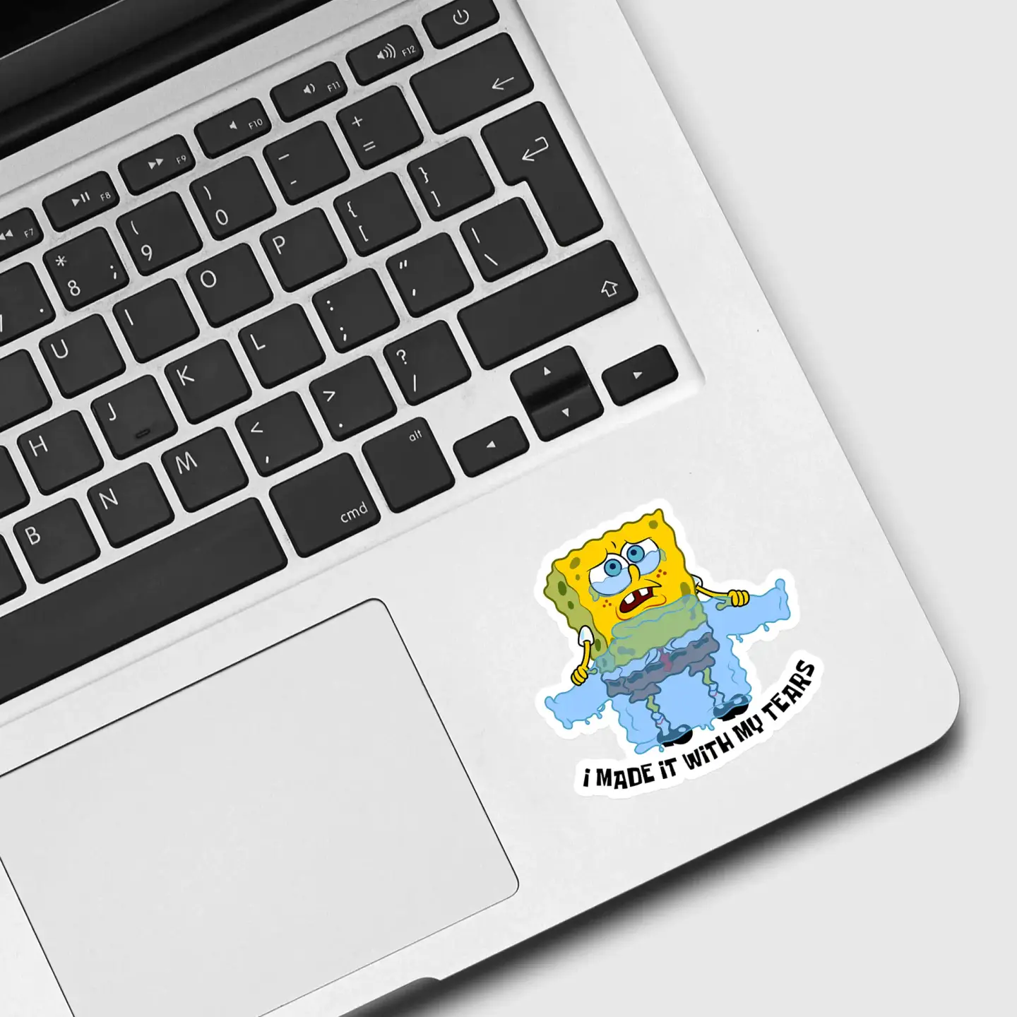 SpongeBob Tear Sweater Sticker