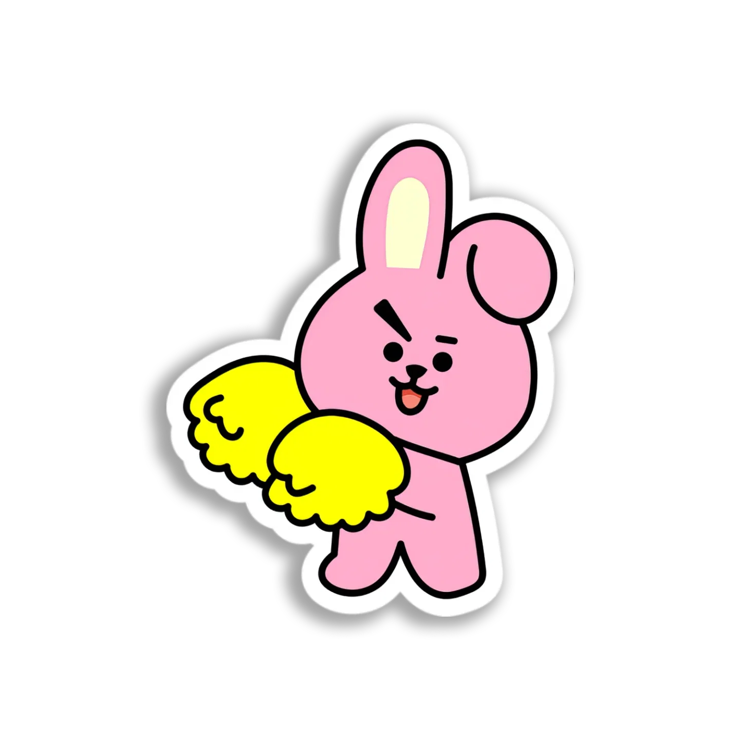 Cheerful Cooky Bunny Sticker