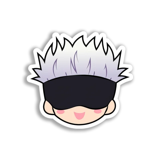 Blindfolded Boy Chibi Sticker