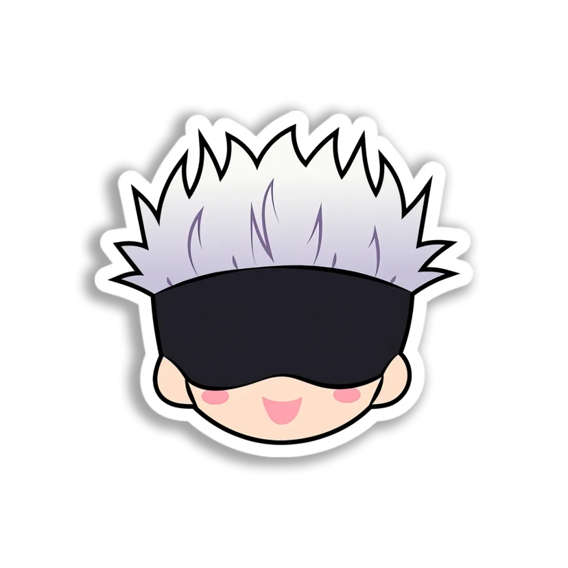 Blindfolded Boy Chibi Sticker