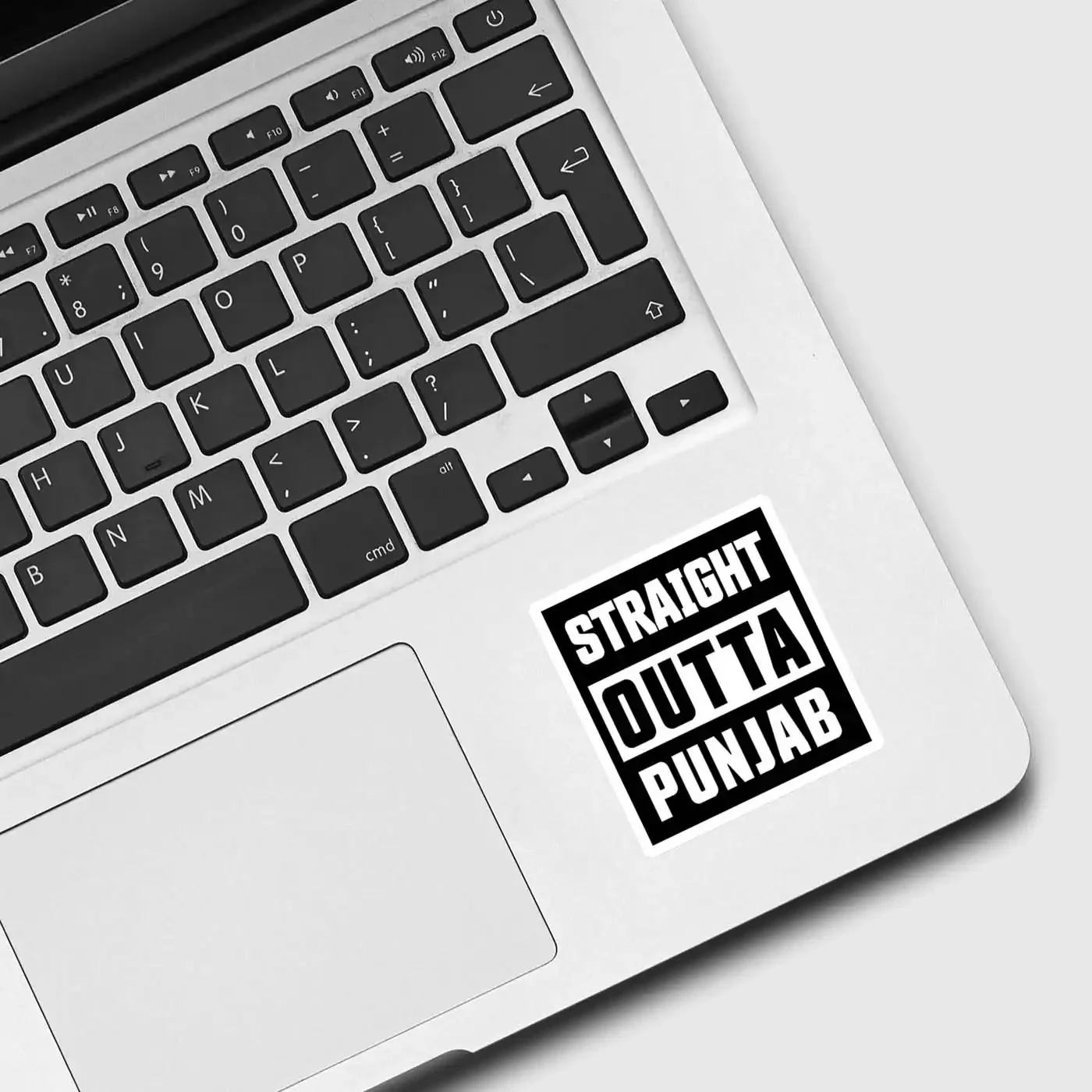 Straight Outta Punjab Sticker