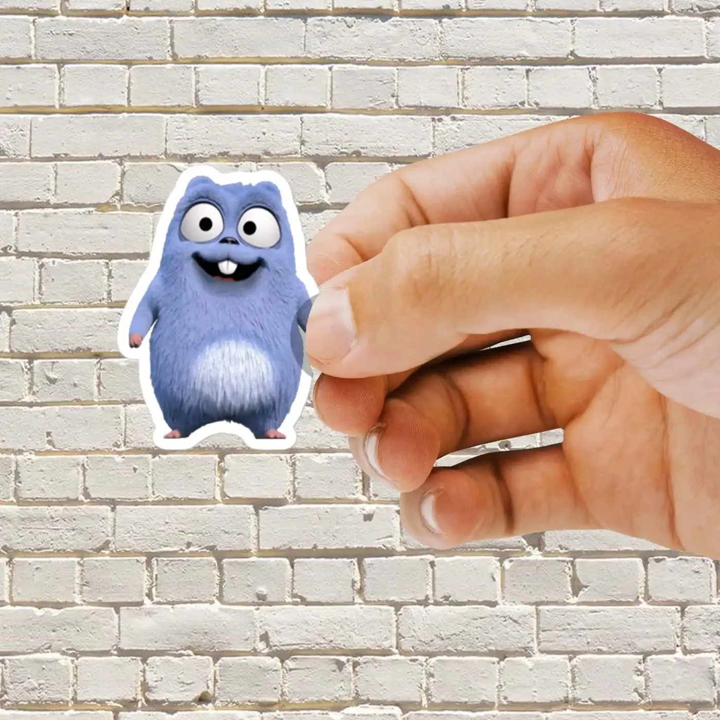 Grizzy and Lemmings Sticker