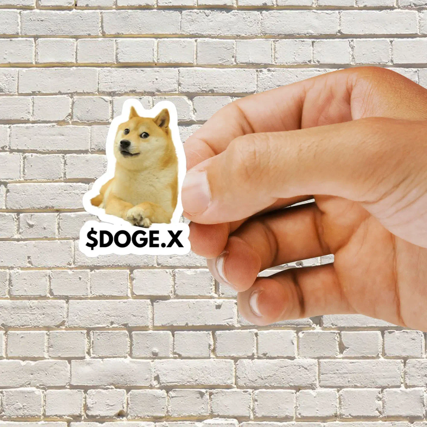 Dogex Crypto Sticker