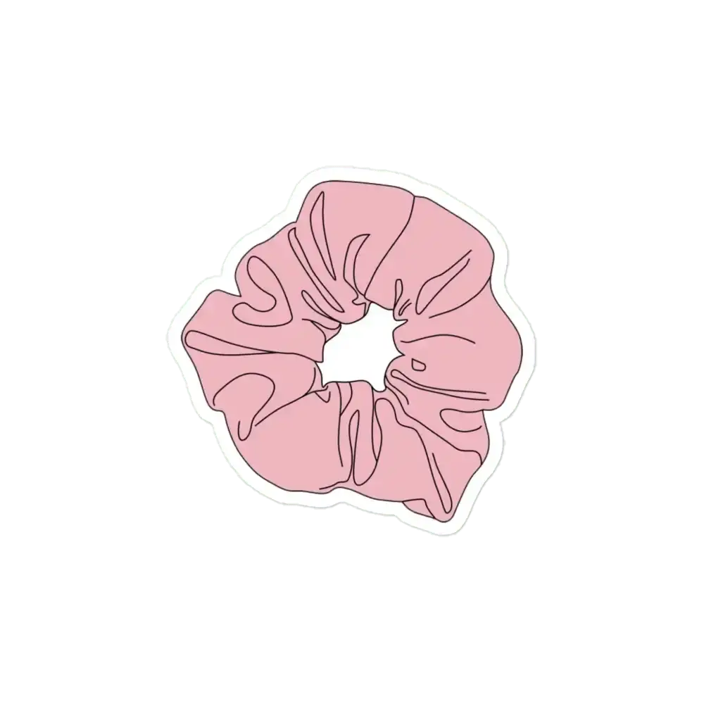 Cute Scrunchie Sticker
