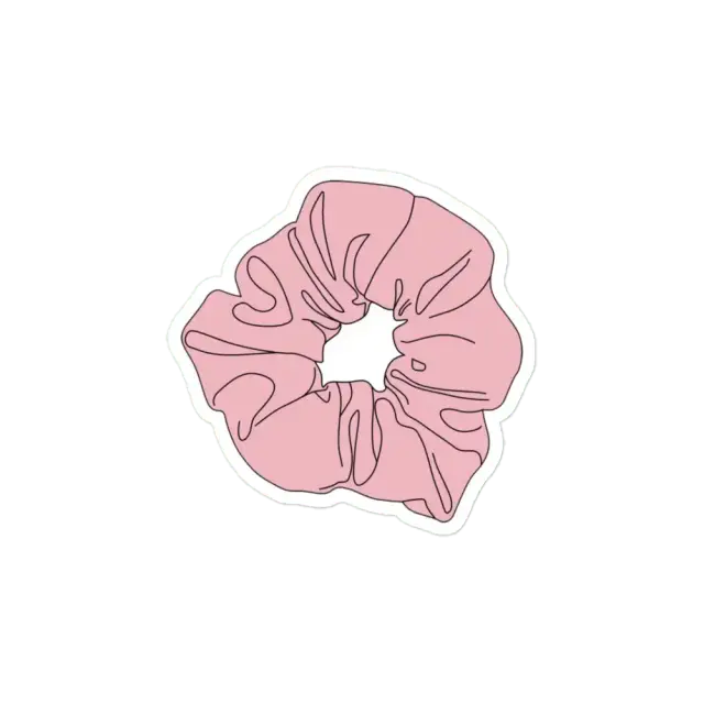 Cute Scrunchie Sticker