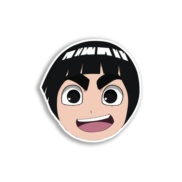 Rock Lee Face Sticker