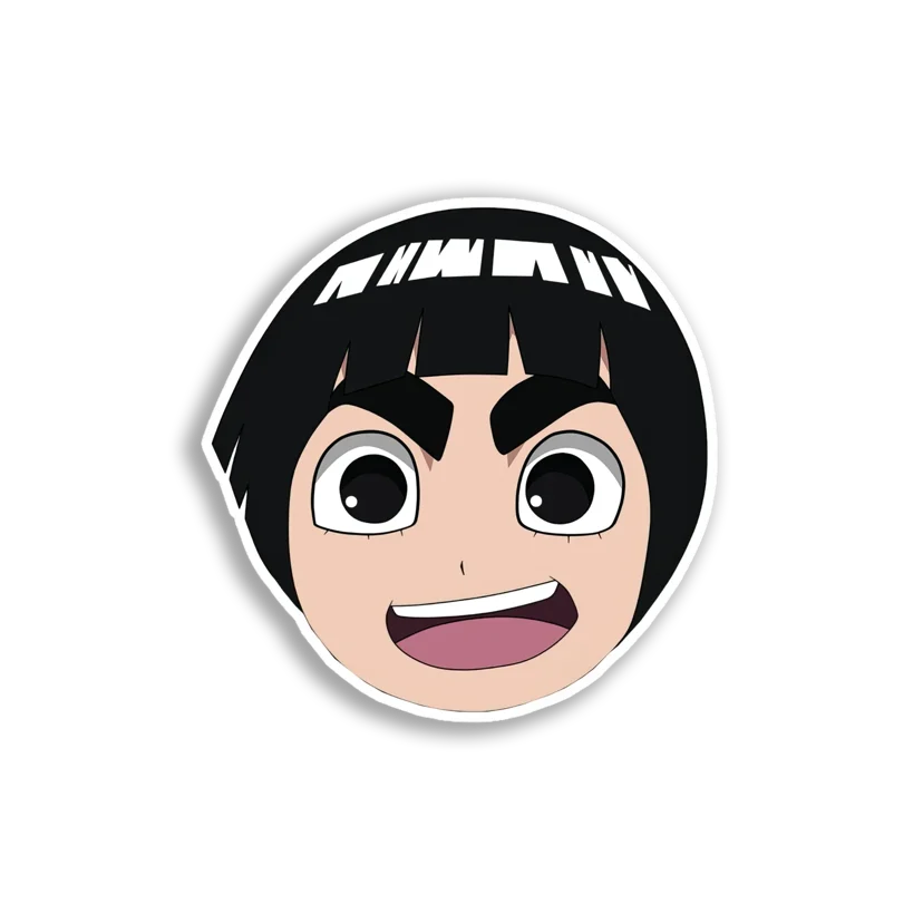 Rock Lee Face Sticker