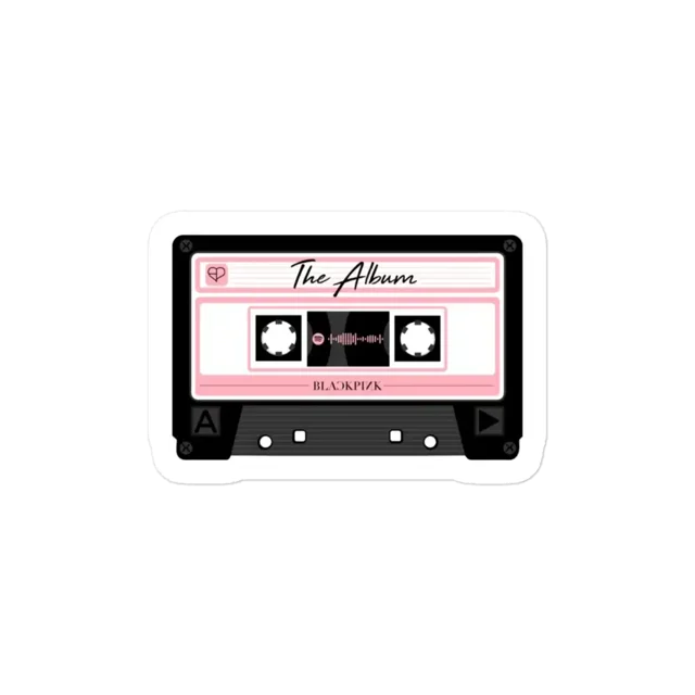 BlackPink Cassette Sticker
