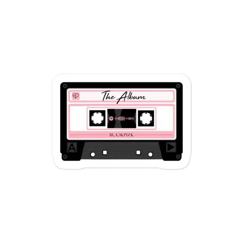 BlackPink Cassette Sticker