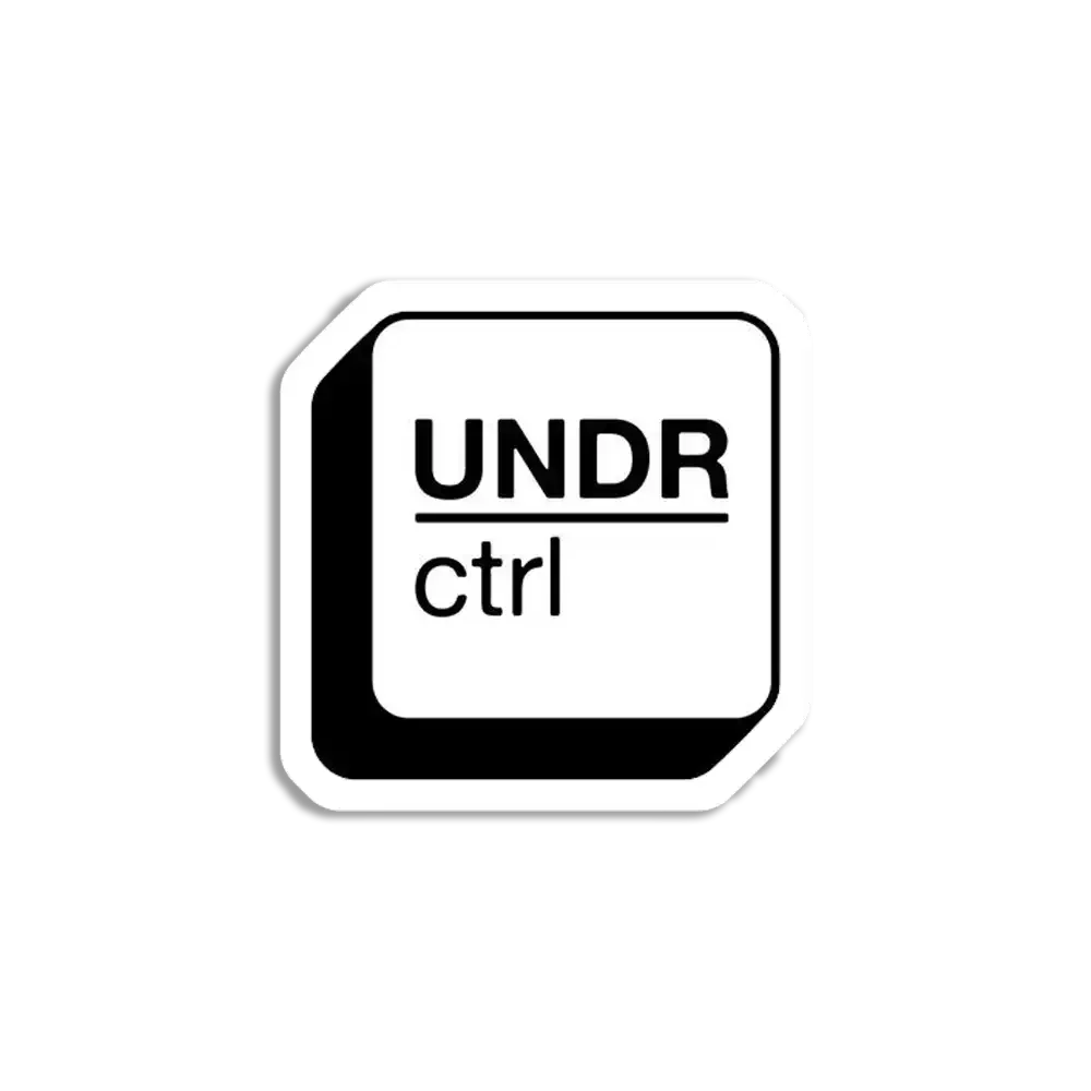 Under Control Sticker