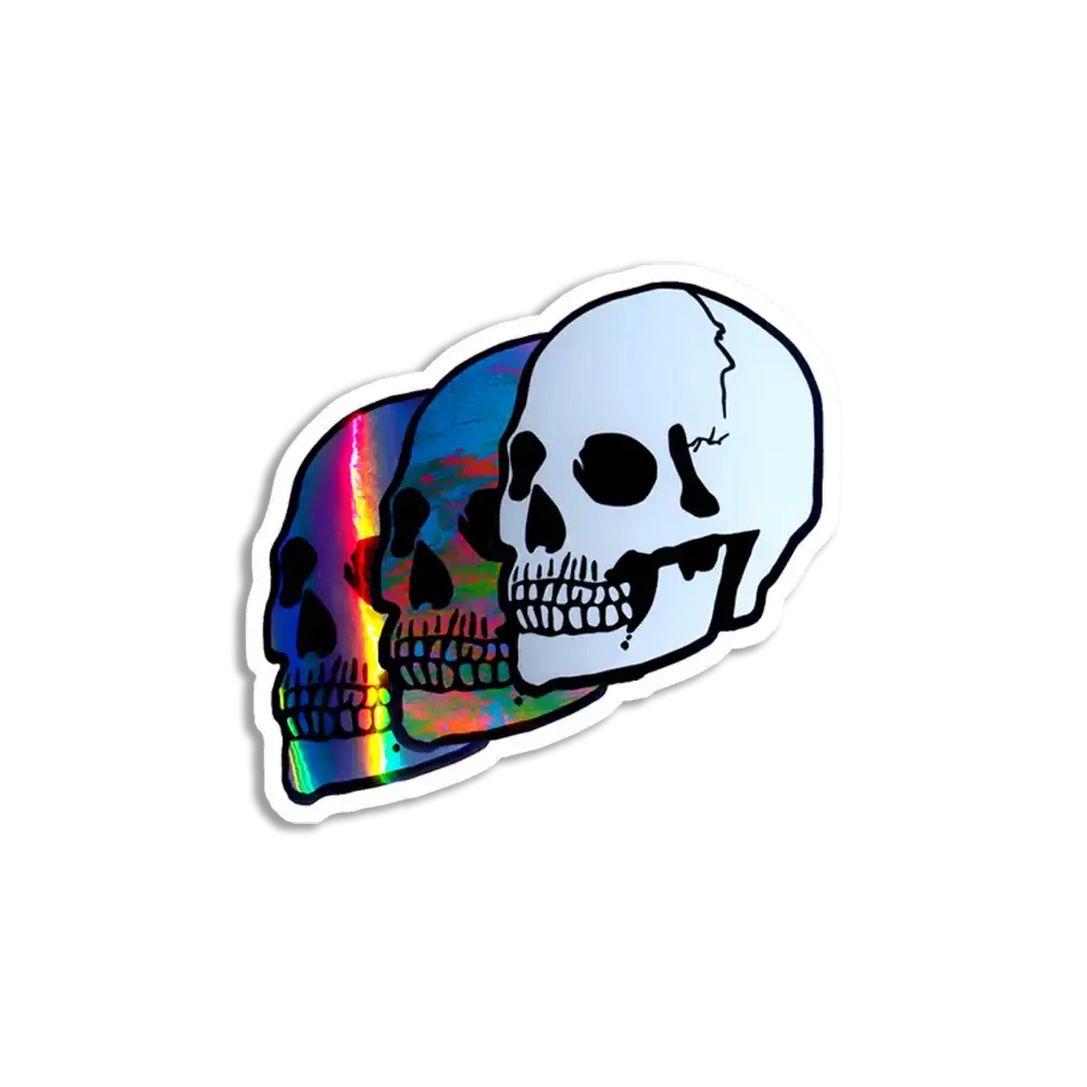 Skull Sticker