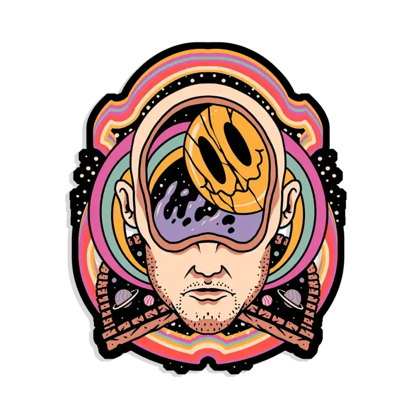 Dark Mind Sticker