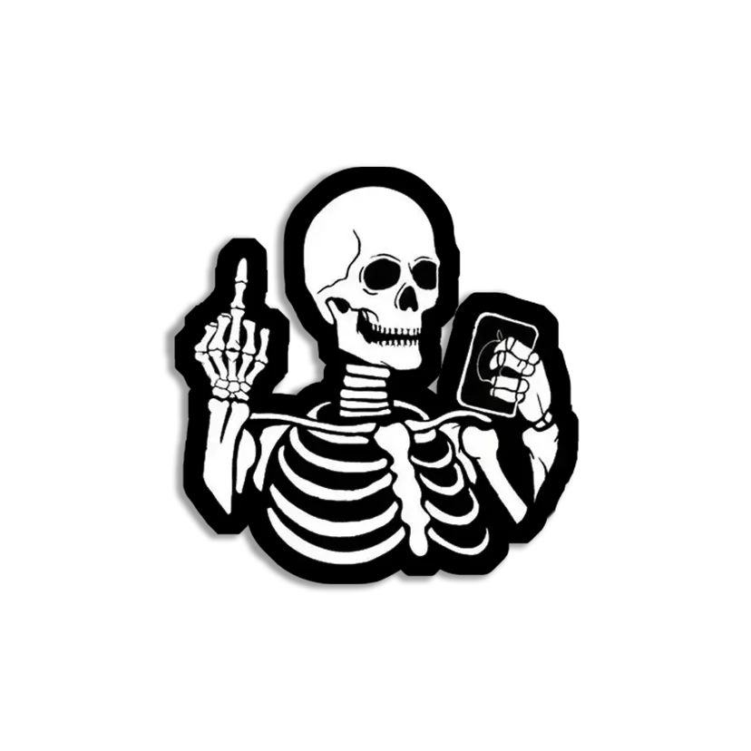 Skull Sticker