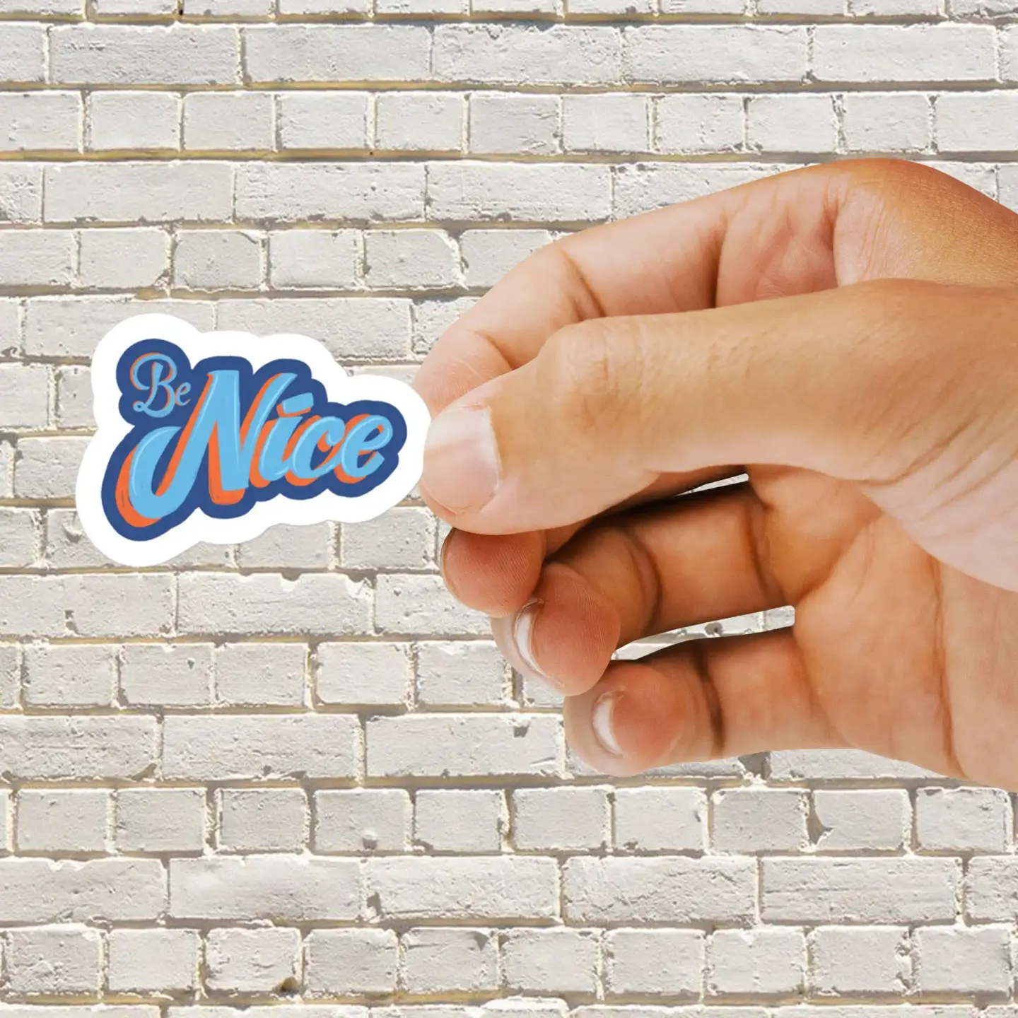 Be Nice Sticker