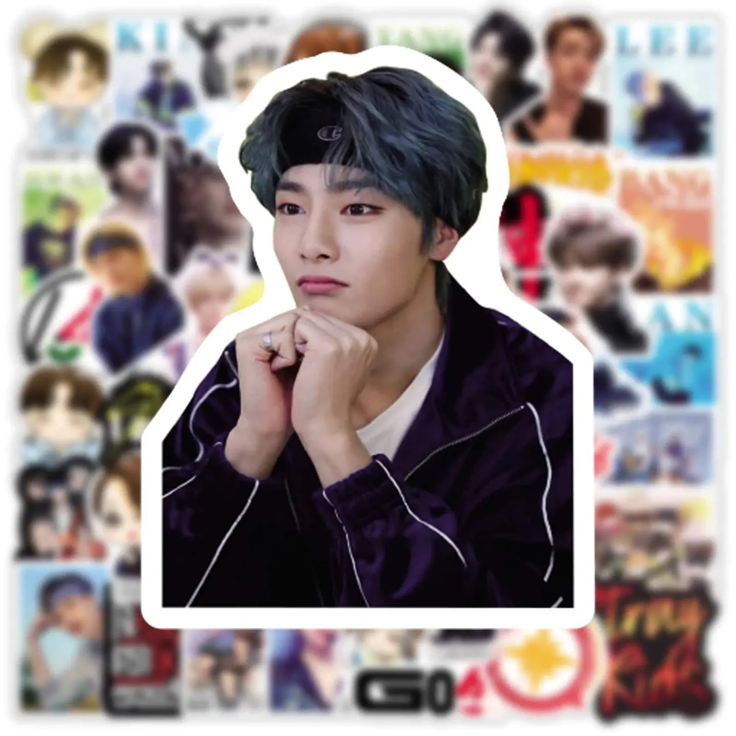 Kpop Korean Team Stray Kids Stickers Pack of 50