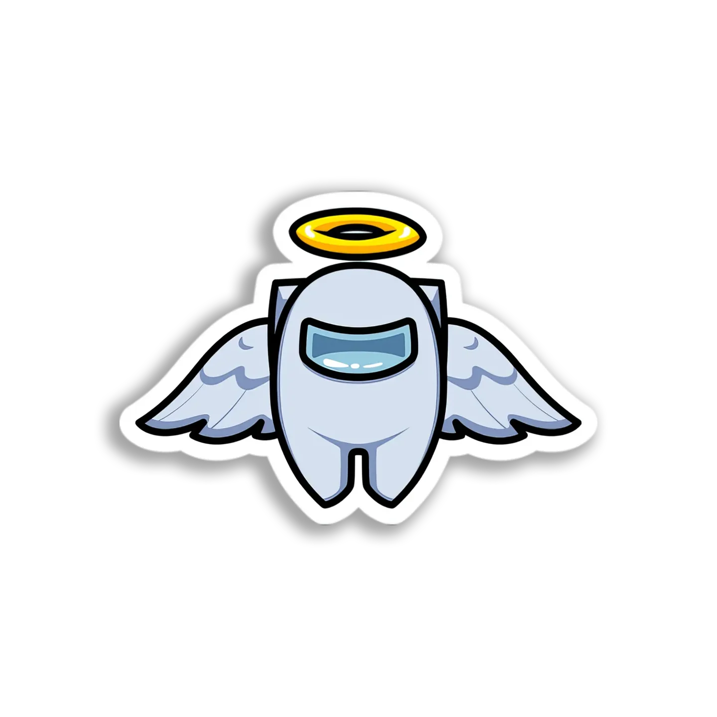 Angelic Among Us Crewmate Sticker