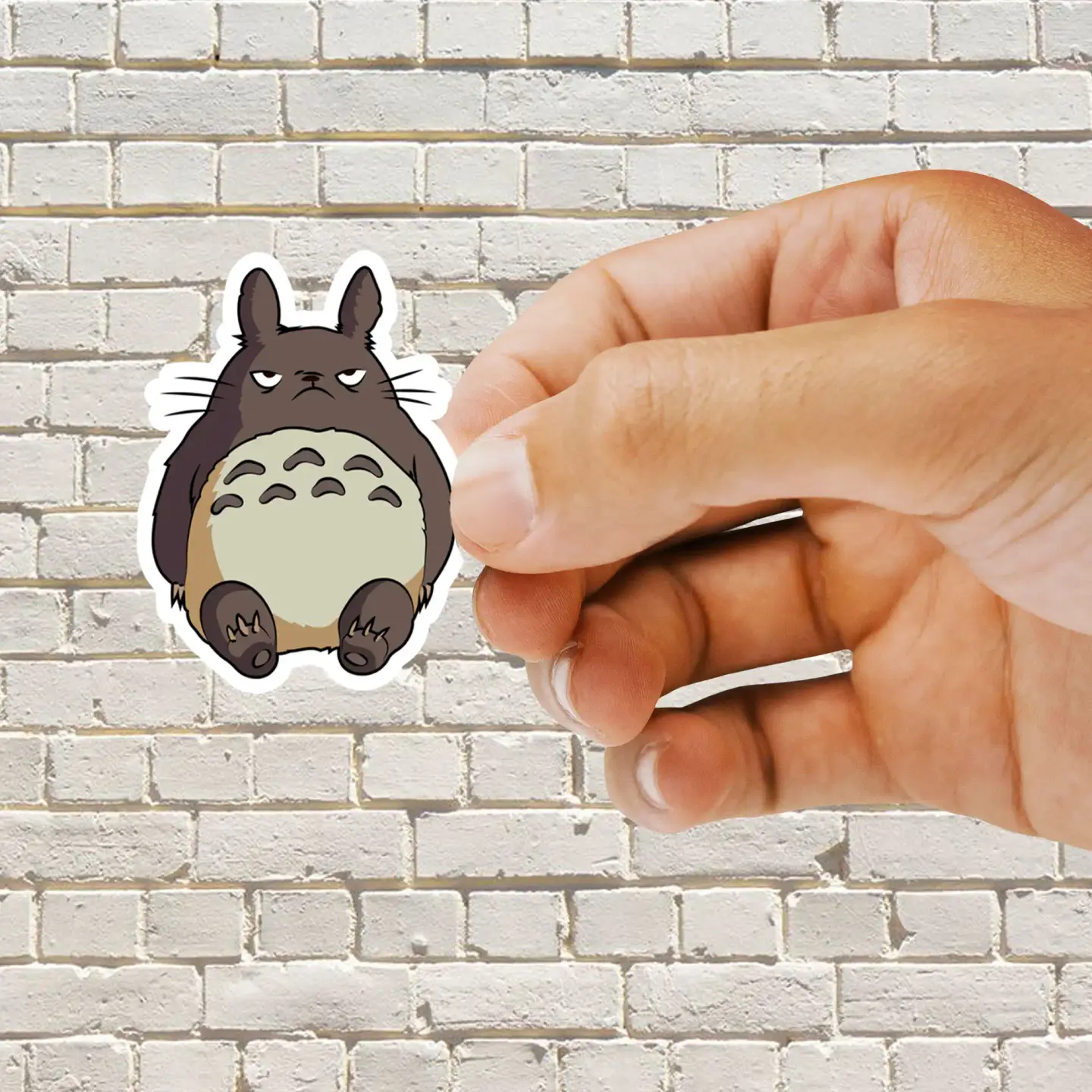Totoro Angry Sticker
