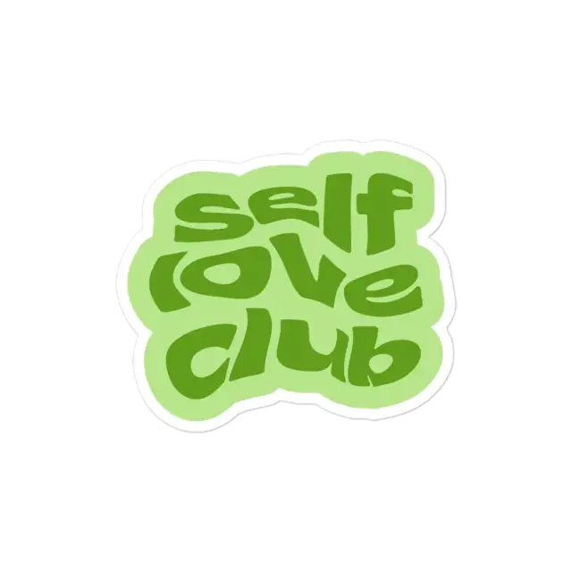 Self Love Club Sticker