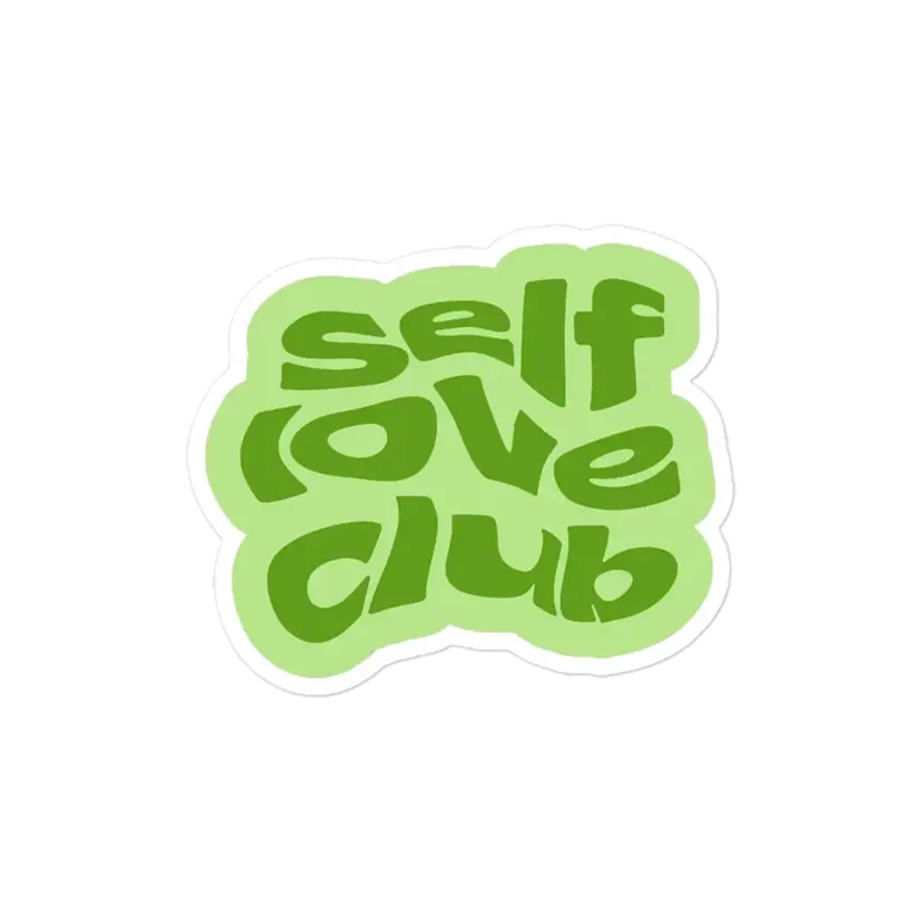 Self Love Club Sticker